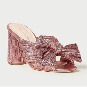 Loeffler Randall - Penny Rose Pleated Bow Heel